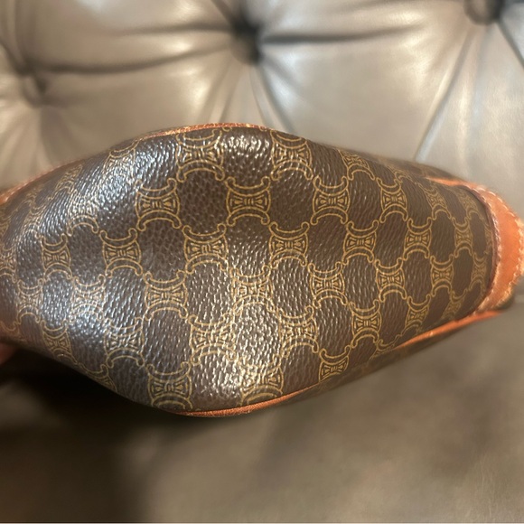 Celine Macadam Vintage Pouch Toiletry Case Unisex Clutch - Picture 5 of 17